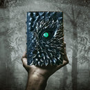 2022 Halloween 3D One-Eyed Dragon Devil's Eye Prop Book Hardcover Resin Cover Diary Book Craft Decoration Easter Gift