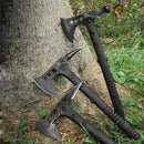 The Splitting Edge | 48cm Forged Camp Axe with Leather Sheath