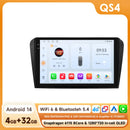 9" Hizpo 2Din CarPlay Android Auto Car Radio for Mazda 3 2004 - 2009 Snapdragon 6115 Headunit GPS Navi 4G BT RDS DSP SWC 360°CAM