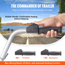 VEVOR 5000lbs Electric Trailer Dolly 12V Trailer Jockey Wheel with 22 ft/min Speed & Adjustable Height for Moving Caravan Boat