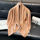 2025 Latest Women Silky Kerchief Shawl Ethnic Travel Scarves Bufanda Fashion Jacquard Scarf Printed Decorative Sun Protection