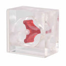 PC Water Cooling Flow Meter 3 Impeller G1/4 Thread Acrylic Flowmeter Indicator for Computer Water Cooling System Accessories