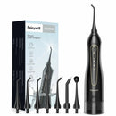 Fairywill 便携式冲牙器口腔冲洗器USB充电水牙线器7个喷嘴300毫升洗牙机