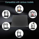 3D Printer Glass Bed 220x240x4mm Tempered Plate Build Surface Platform for Anycubic MEGA S