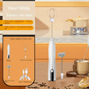 Portable Rechargeable Electric Milk Frother Foam Maker Handheld Foamer High Speeds Whisk Cappuccino Mixer Coffee Wand whisk