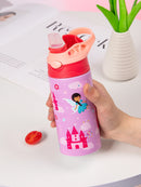 350ml Cartoon Insulated Cup Animal Pattern Stainless Steel Thermos Cup Christmas Vacuum Flasks Water Bottle Xmas Gift Cup