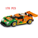City Super Racer Car F1 Speed Champions Racing Model Building Blocks Bricks Sports Kits Great Vehicle Sets Technique Kids Toys