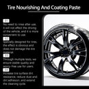 60g Tire Blackening Coating Paste Kit Universal Wheel Polishing Cleaning Anti-Aging Cleaner For Car Motorcycle Bicycle Tire