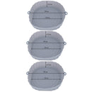 3Pcs/Lot Air Fryers Silicone Pot Chicken Basket Mat For AirFryer Oven Baking Tray Round Replacemen Grill Pan Accessories