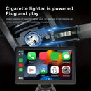 MTIJIEY车载收音机无线CarPlay安卓自动多媒体视频播放器7英寸便携式触摸屏带USB AUX