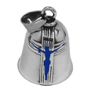 Eagle Biker Cross Jesus Bell Pendant Stainless Steel Norse Viking Warrior Spartacus Helmet Rose Lady Rider Saint Mary Jewelry