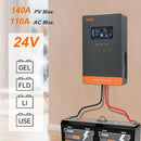 The Grid Forge | 24V 4000W Pure Sine Wave Off-Grid Solar Inverter with 140A MPPT