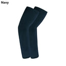 2PC Anti-sunburn Arm Sleeves Exposed Thumb Warmers Sports Sleeve Sunscreen Hand Cover Cooling Warmer for Running Fishing Cycling
