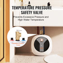 VEVOR Electric Mini-Tank Water Heater 1440W Hot Water Boiler Storage for Kichen Bathroom Restaurant Shelf Wall Floor Mounted