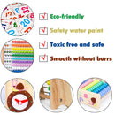 Children Wooden Abacus Montessori Math Toys Number Study Calculation Play 1 to 100 Kindergarten Math Counting Educational Toys