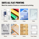 SucceBuy Screen Printing Kit 2/3 Pieces Aluminum Silk Screen Printing Frames 110 Count Mesh 5 Glitters and Screen Printing