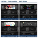 Road Top Wireless CarPlay Android Auto Interface for BMW X3 F25 X4 F26 2011-2016, with Mirror Link AirPlay Car Play Functions