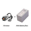 Micro-Motor Bricks Toys 61927 92693 Push Rod  Train Monster Servo Compatible With LEGO Parts Universal Joint PF Building Blocks