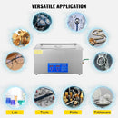 VEVOR Ultrasonic Cleaner Ultrasound Cleaner Portable Ultrasound cleaning Machine Multifunction 1.3L-30L Diswasher Home Appliance