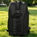 The Back Access | 20-35 L Water-Resistant Camera Backpack with Rain Cover