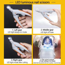1 LED Pet Nail Clipper with Light, Cat and Dog Cleaning Scissors Provide Simple and Safe Beauty Care for Dogs and Cat Claws