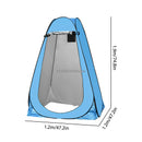 Portable Privacy Shower Tent Outdoor Waterproof Changing Room Shelter for Camping Hiking Beach Toilet Shower Bathroom
