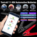 LAUNCH BST360 蓝牙电瓶检测仪 11V 16V 汽车摩托车电瓶分析仪 负载启动充电诊断工具 PK BM550