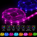 LED Strip Light RGB 5050 Music Sync Color Changing  30LEDS PER M, App Controlled LED Lights 5M 10M 15M DC12V Flexible