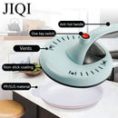 JIQI Automatic crepe maker non-stick pizza pancake machine household cooking kitchen application spring roll electric baking pan