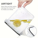 24Pcs Food Storage Containers 12 Boxes 12 Lids Airtight Pantry Organizer Kitchen Accessories Gadgets Tools Home Flour Sugar