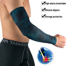 1Pcs UV Sun Protection Cooling Arm Sleeves Compression Athletic Arm Shield Sun Breathable Tattoo Cover Up Sleeve Forearm Sleeve