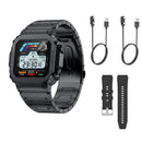 Miltary Smart Watch 2025 Men's Steel Watch Aiweile AW39 Fitness Tracker Sport Business Bluetooth Call Copy Design High Quality