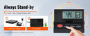 SucceBuy 110 lbs Digital Postal Shipping Scale with Timer 90° Foldable LCD Screen AC/DC Powered Package Scale for Laggage Home