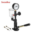 SucceBuy DieselFuel Injector Tester 6000PSI With DualScale Gauge Engine FuelTest Tool Diesel Injector Nozzle Pop Pressure Tester