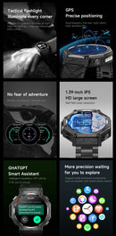 The T-Rex 3 | Rugged GPS Outdoor Military Smart Watch