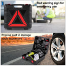 SucceBuy 5 Ton 12V Electric Car Jack Kit + Impact Wrench Light Portable Hydraulic Jack 13.5-36 CM Tire Lifting Car Repair Tool