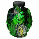 Saint Seiya Classic 3D Harajuku Printed Cartoon Anime Cool Fashion Avant-garde Men Women Soft And Comfortable Trendy Hoodie Top