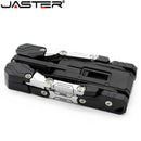 JASTER  Plastic Toy Style U Disk Cartoon Character Usb Flash Drive Transfomer Pendrive 4GB 8GB 16GB 32GB Transformation Robot