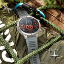 The Milestone Recon | 1.7'' HD GPS Military Smartwatch with Flashlight