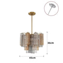 The Amber Atelier | Hand-Set Murano Glass Chandelier