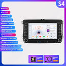 适用于大众POLO GOLF 5 6 Plus PASSAT B6 JETTA TIGUAN TOURAN SHARAN SCIROCCO CADDY 西雅特 Carplay 音频立体声 GPS 的安卓14车载收音机
