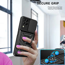 ShockProof Armor Coque For Samsung Galaxy M54 M53 M23 M33 M14 M52 M32 M22 M51 M62 M12 Push Slide Window Ring Shell Case Cover