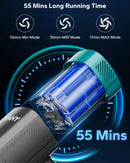 HOMPANY 家用吸尘器，带自立式，450W/40Kpa 60分钟长续航，防缠绕棒式吸尘器带LED显示屏