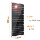 The Horizon Harvester | Monocrystalline Rigid Solar Panel 80W/150W