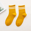 Thickness Funny Novelty Cute Cotton Loose Striped Men Long Socks Fashion Street Couple High-quality Youth Sock