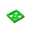 Gobricks GDS-949 Turntable 2 x 2 Plate, Base compatible with 3680  DIY Educational Building Blocks Technical