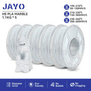 JAYO 3D Filament High Speed PLA Marble 5.5KG HSPLA MB 1.75mm Neatly Wound Good Toughness Colorful for FDM 3D Printing Materials