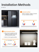 LED Motion Sensor Light Night Light Wireless USB Under Cabinet Light For Kitchen Cabinet Bedroom Wardrobe Sensor Indoor Lighting