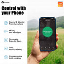 SmarDeer Electronic Door Lock Tuya Smart Lock with 5-in-1 Fingerprint Lock Keyless Entry via Fingerprint/Coed/Card/App