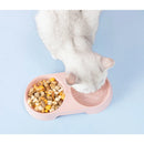 宠物双碗塑料猫狗食盆饮水盘喂食器猫咪喂食宠物用品配件狗用品宠物碗